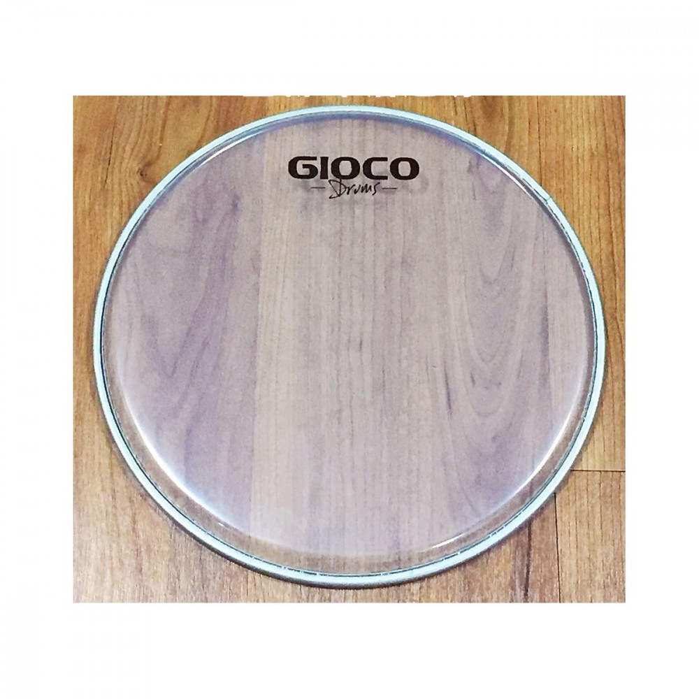 Gioco UTT10G1  10" Пластик для барабана, однослойный, прозрачный