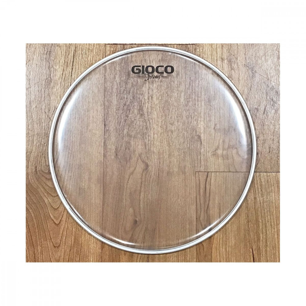 Gioco UTT12G1  12" Пластик для барабана, однослойный, прозрачный