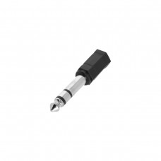 Adam Hall 3 STAR A MF3 JM3  переходник 6,35 TRS stereo (папа) - 3,5 TRS (мама)