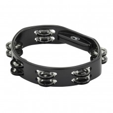 Pearl PTM-09BK  тамбурин ручной, двухрядный, 12 пар бубенцов