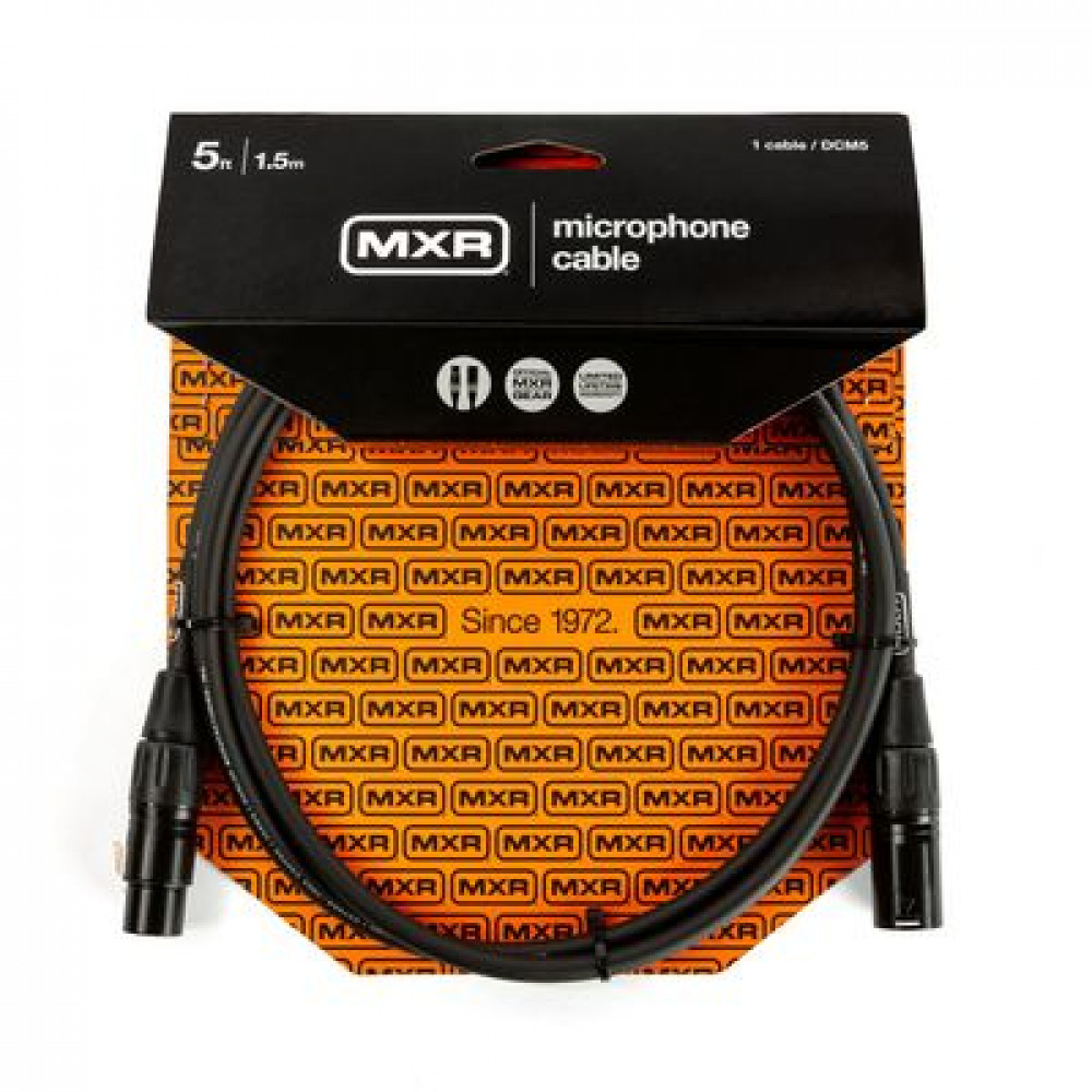 MXR DCM5 Microphone Series  микрофонный кабель, 1.5 м
