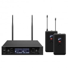 Axelvox DWS7000HT (LT Bundle)  двойная р/сист с 2 головными микр, 100 кан, AX-7000L