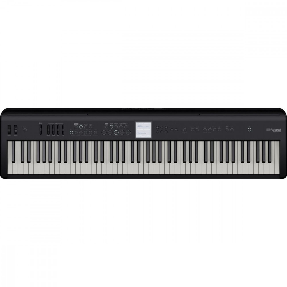 Roland FP-E50-BK  цифровое пианино, 88 клавиш, 256 полифония, 1018 тембров, Bluetooth Ver 4.2
