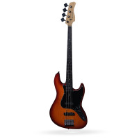 Бас-гитара SIRE V3P-4 TS, форма Jazz Bass, цвет санберст