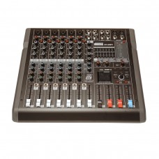 NordFolk NFX-62MP3  микш пульт, 6 микр/2 стерео входа,DSP, MP3, Bluetooth