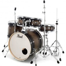 Pearl DMP925S/C262  ударная установка из 5-ти барабанов, цвет  Satin Black Burst, (3 коробки)
