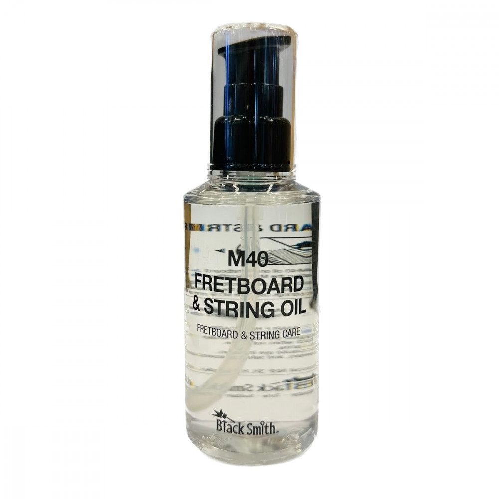BlackSmith Fretboard & String Oil M40  лимонное масло для очистки струн и грифа, 89 мл