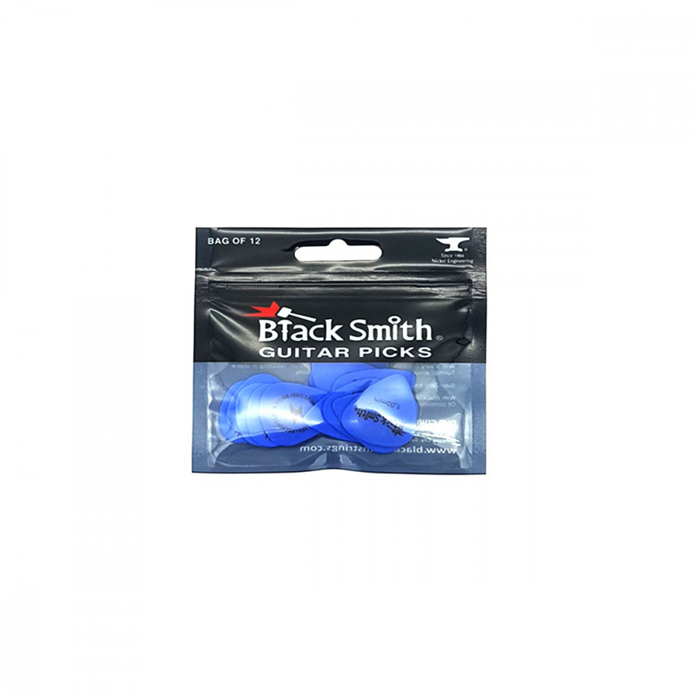 Упаковка медиаторов BLACKSMITH Standard Picks SDP010BE-H Heavy 1.0mm Blue, delrin, 1.0 мм, 12 шт