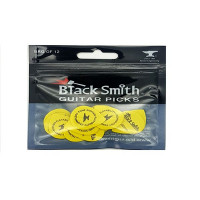 Упаковка медиаторов BLACKSMITH Teardrop Picks TDP010YW-H Heavy 1.0mm Yellow, delrin, 1.0 мм, 12 шт