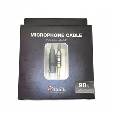 BlackSmith Microphone Cable Vocalist Series 9.8ft VS-STFXLR3  микр кабель, 3 м, Jack/XLR мама