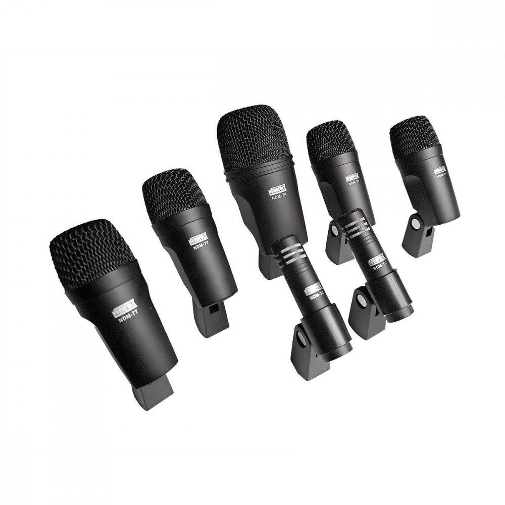 Nordfolk NDM-7Set  набор из 7 микрофонов для ударной установки, кейс