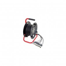 NordFolk NSBL921 15m  мультикабель на катушке, XLR 8  F => XLR 8 M, 15 метров