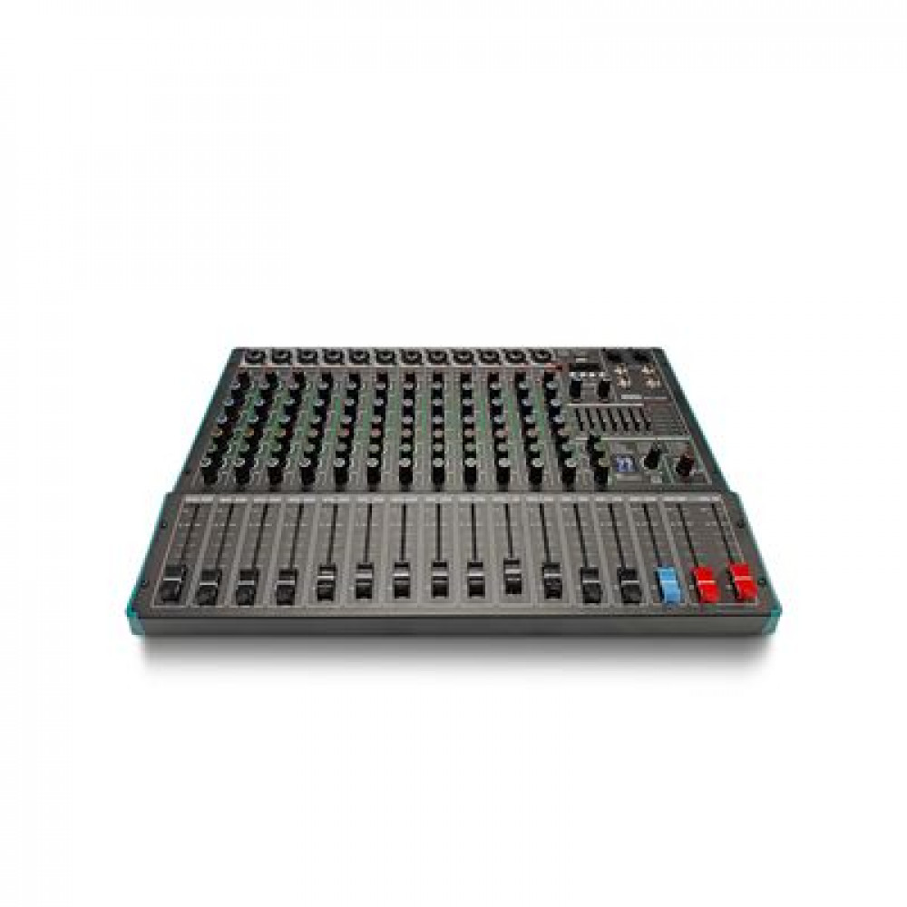 Nordfolk NFX-12USB  микш пульт, 12 микр/лин,1 стер USB, DSP, MP3 плеер, Bluetooth