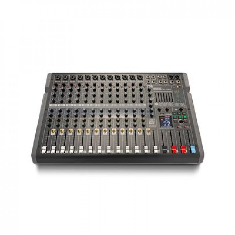 Nordfolk NFX-122MP3  микш пульт, 12 микр/2 стерео входа,DSP, MP3, Bluetooth
