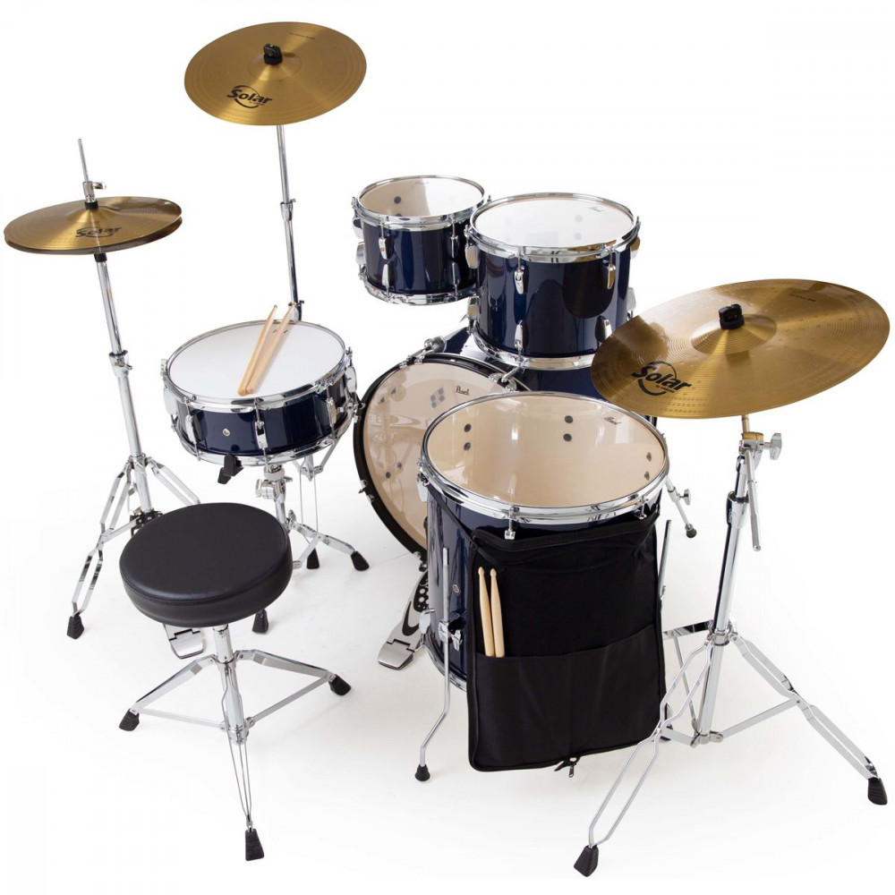 Pearl RS525SBC/C743  ударная установка из 5-ти барабанов, цвет Royal Blue Metallic, (3 коробки)