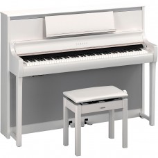 Yamaha CSP-295PWH  цифровое пианино с банкеткой, Linear Graded Hammers, клавиатура GrandTouch™