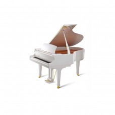 Kawai GX-1 WH/P  рояль, длина 166 см, цвет белый полированный, банкетка в комплекте, Япония