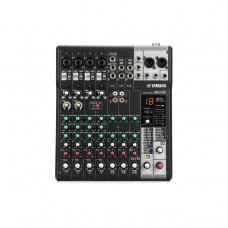 Yamaha MG10X  микшерный пульт, 4микр, 3 стерео лин, 3 полосы EQ, 1xAUX, 2 комп, DSP