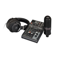 Комплексный пакет YAMAHA AG03MK2 Black LSPK, AG03MK2+YCM01- конд микр+YH-MT1- наушники