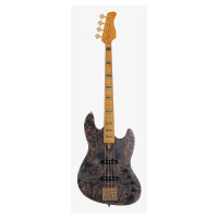 Бас гитара SIRE V10-4 TBK.S, форма Jazz Bass, чехол, цвет черный