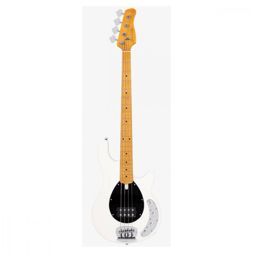Бас гитара SIRE Z3-4 AWH, форма MusicMan, цвет белый