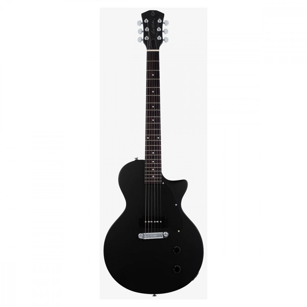 Электрогитара SIRE L3 P90 BK.S, форма Les Paul, махагони, махагони/палисандр, Р90, цвет черный