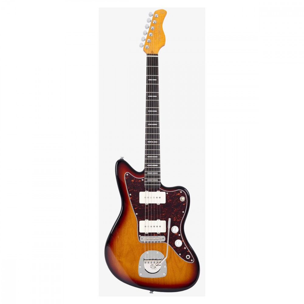Электрогитара SIRE J5 3TS, форма Jazzmaster, цвет санберст