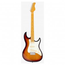 Sire S5 3TS  электрогитара, форма Stratocaster, ольха, клен/клен, SSS, Tremolo, цвет санберст