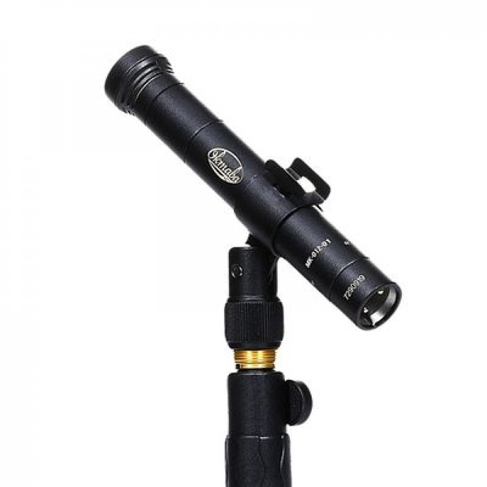 Октава МК-012-01 (Bl) коробка  конденсаторный микрофон, кардиоида, 20-20кГц, -10 дБ, черный