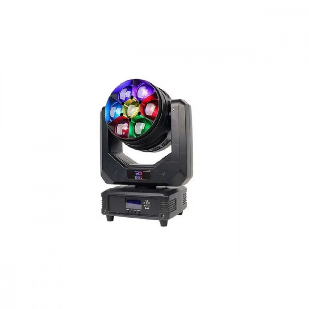 AstraLight BMZ740  вращающаяся голова Bee Eye 7x40W LED RGBW