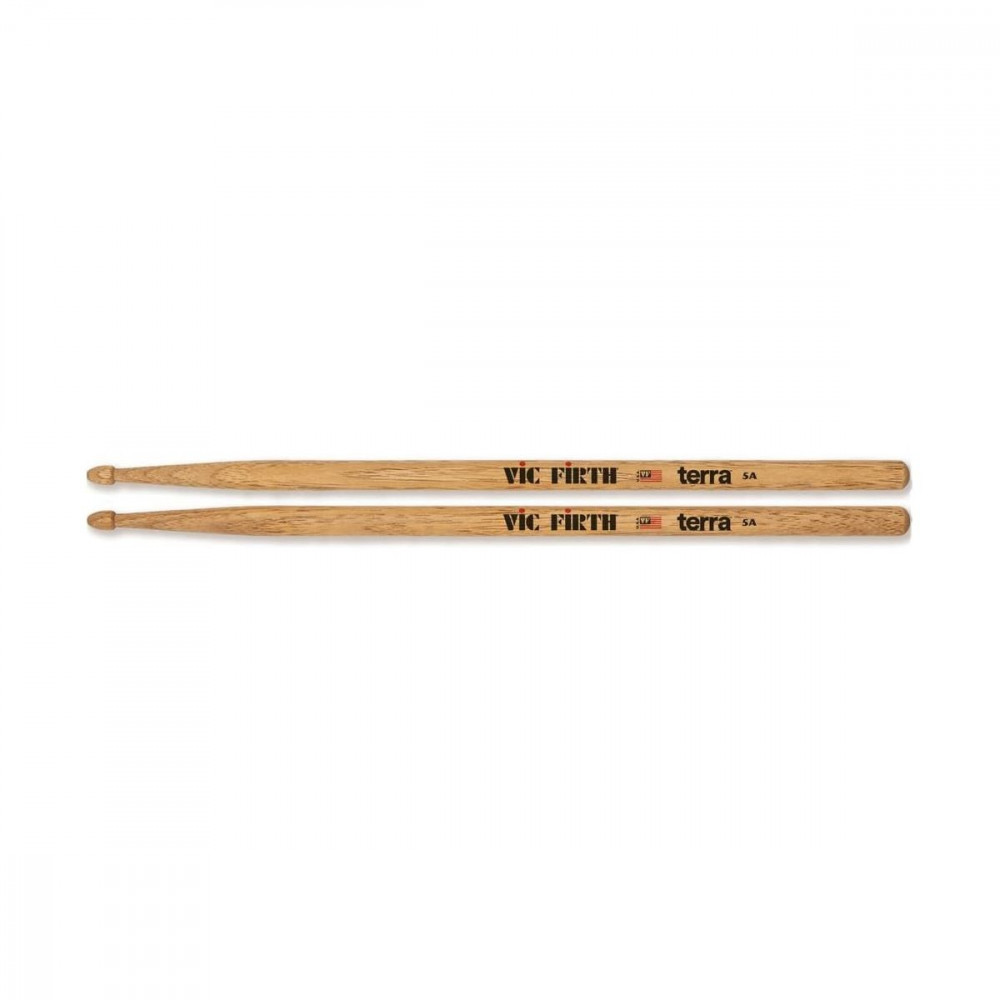 Палки VIC FIRTH 5AT Terra, орех, более ярко выраженный рисунок структуры дерева