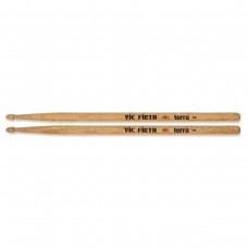 Vic Firth 5BTN  Terra палки, орех, более ярко выраженный рисунок структуры дерева, нейлон