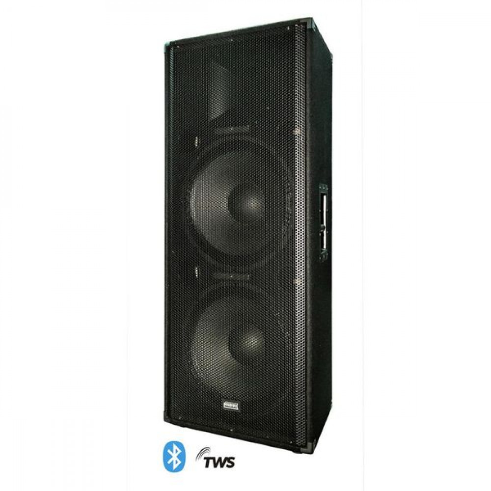Nordfolk NF2215A mkIII  активная 2-х полоcн АС, 1000 Вт, 2х15"/1",Bluetooth® , ДВП