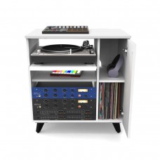 Glorious Modular Side Rack White  рэковая стойка для серии Sound Desk и Workbench, цвет белый