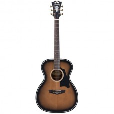 D'Angelico Premier Tammany Aged Burst  электроакустическая гитара Orchestra, цвет коричневый