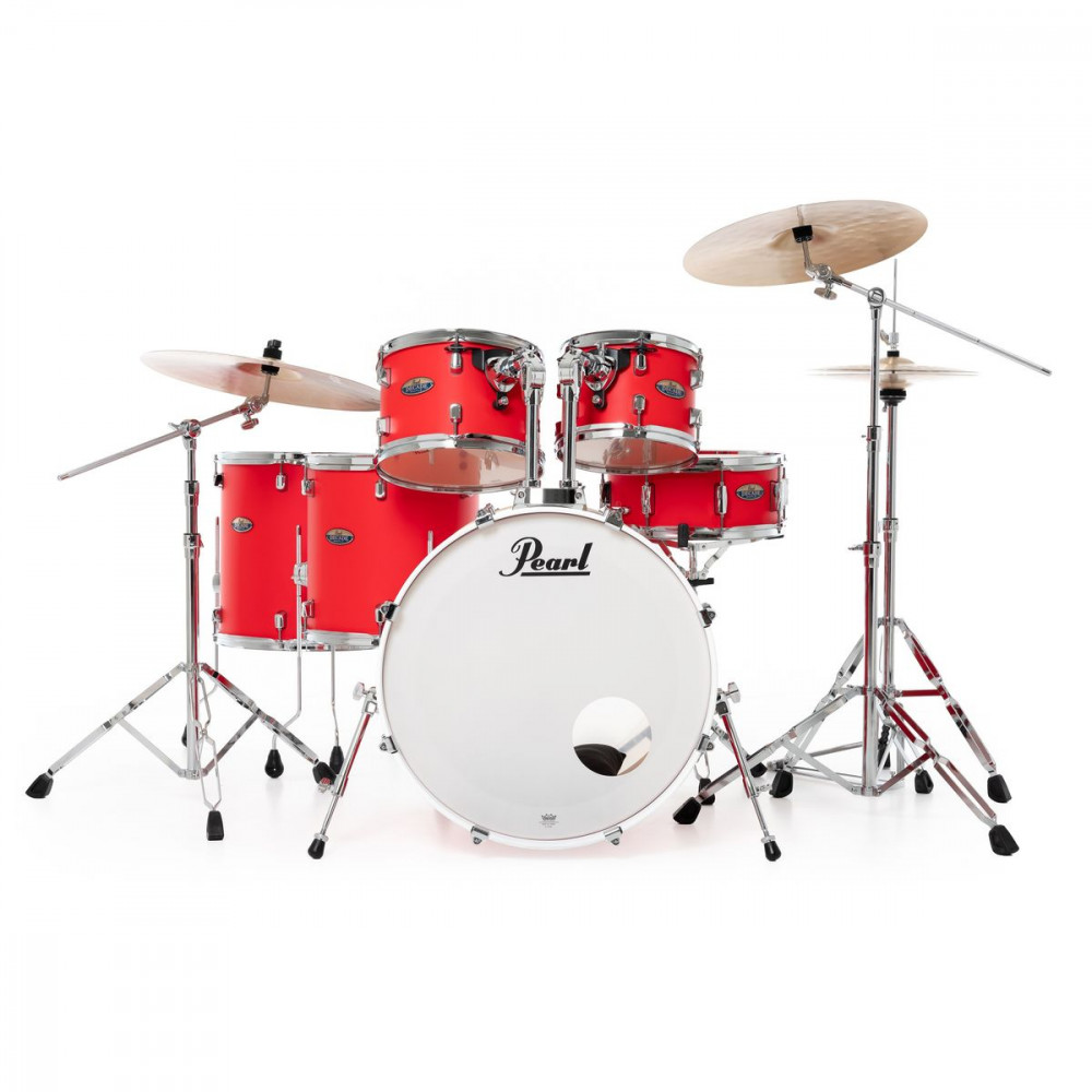 Pearl DMP926S/C899  ударная установка из 6 барабанов, цвет Matte Racing Red, (4 коробки)