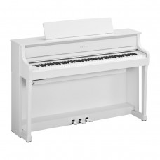 Yamaha CLP-875WH  цифровое пианино с банкеткой