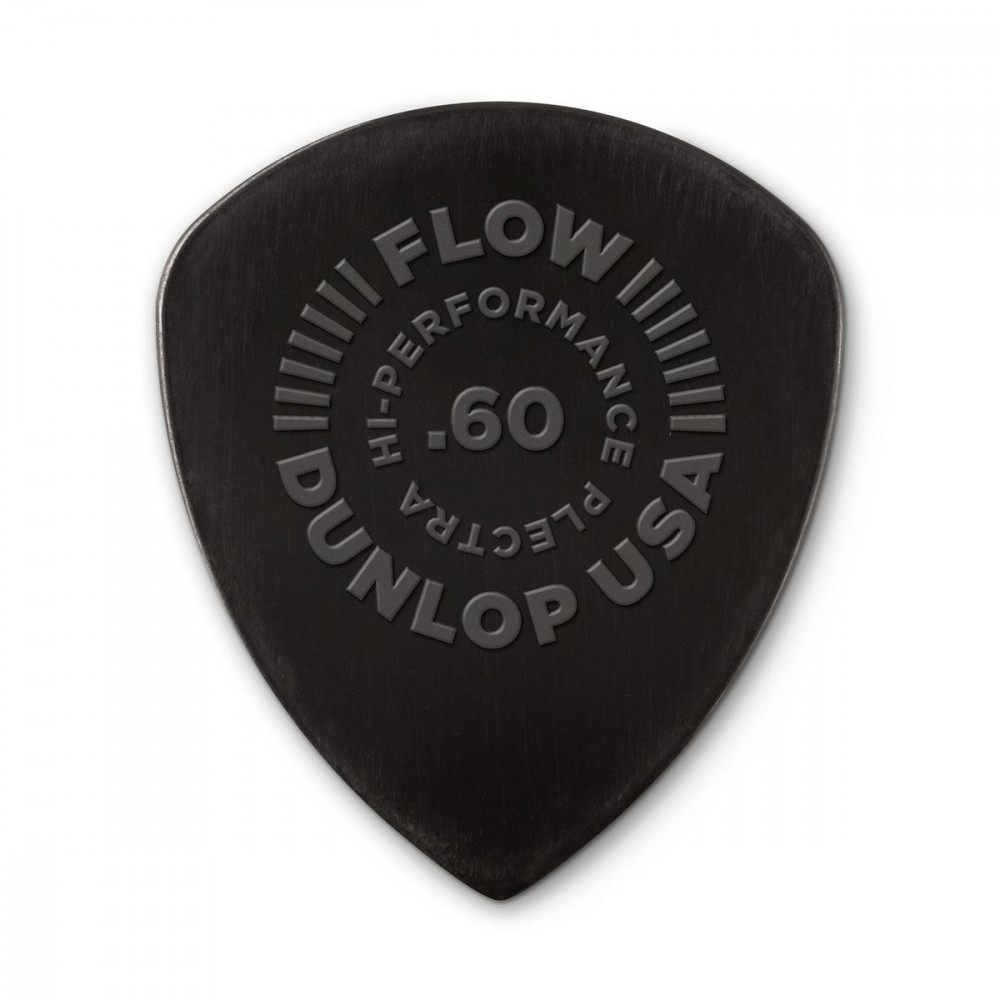 Dunlop 541P060 Flow Nylon 12Pack  медиаторы, толщина 0,6 мм, 12 шт.