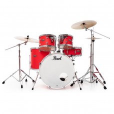 Pearl DMP925S/C899  ударная установка из 5-ти барабанов, цвет Matte Racing Red, (3 коробки)