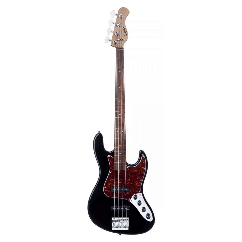 Бас-гитара SADOWSKY Vintage JJ 4 Morado BK SHP, Jazz Bass, JJ, цвет черный, чехол