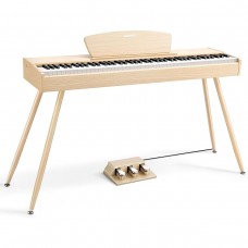 Donner DDP-80 Natural Wood  цифровое пианино, 88 клавиш, 128 полифония, 1 тембр