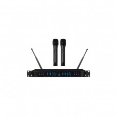 Axelvox DWS7000HT (RT Bundle)  двойная р/сист, 2 ручных микр, 100 каналов, 710-726 МГц, рэк приемник