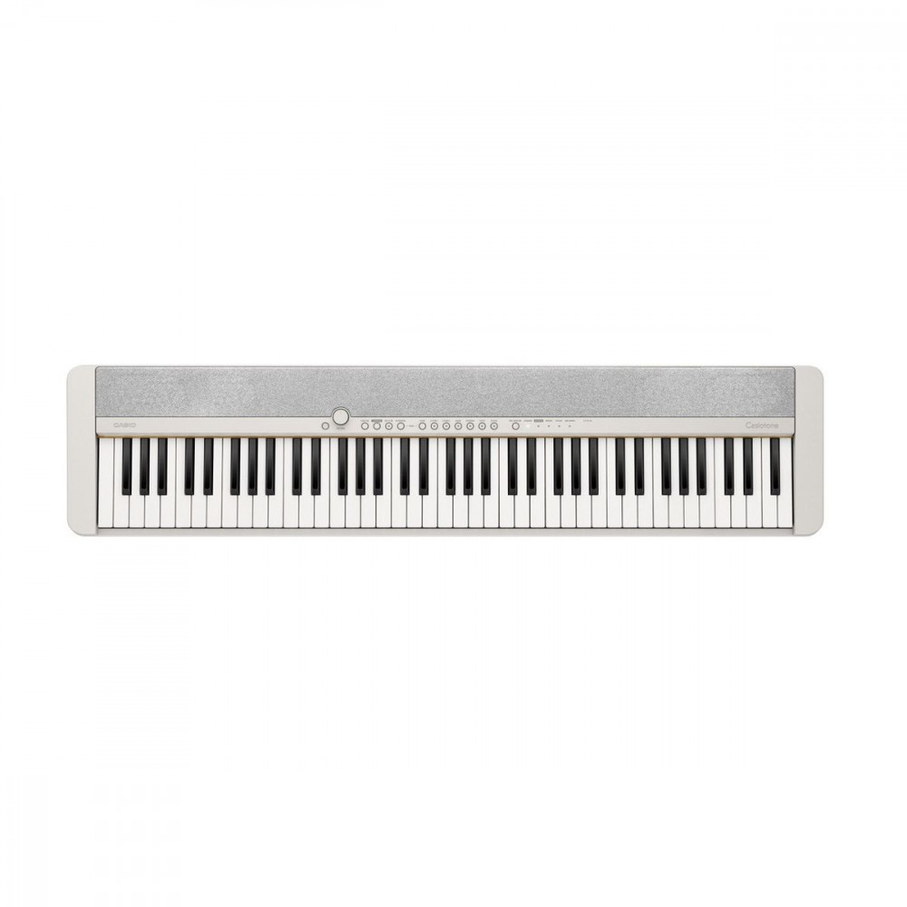 Casio CT-S1-76WE  цифровое пианино, 76 клавиш, 64 полифония, 61 тембр, APP iOS, Android