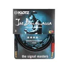 Klotz JBNPSP060  Высококачественный гитарный кабель Joe Bonamassa, джек/джек Neutrik Silent 6,3мм 6м