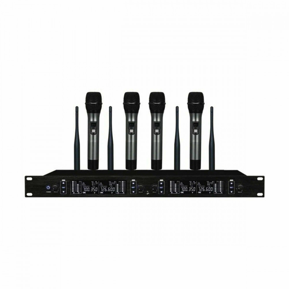 Axelvox DWS7000HT (FC Bundle)  четырехканальная вокальная р/система, 4 х 16 каналов, 710-726 MHz