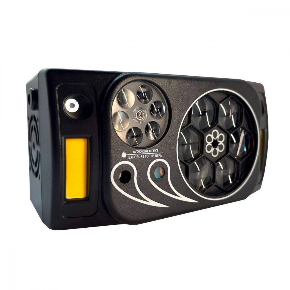 AstraLight NC-L829  мультифункциональный  световой прибор 5 в1, LED-эффекты, лазер RG150mW, строб