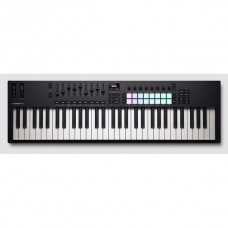 Novation Launchkey 61 Mk4  Миди-клавиатура, 25 клавиш, Pitch/Mod контроллеры, полноцветные пэды