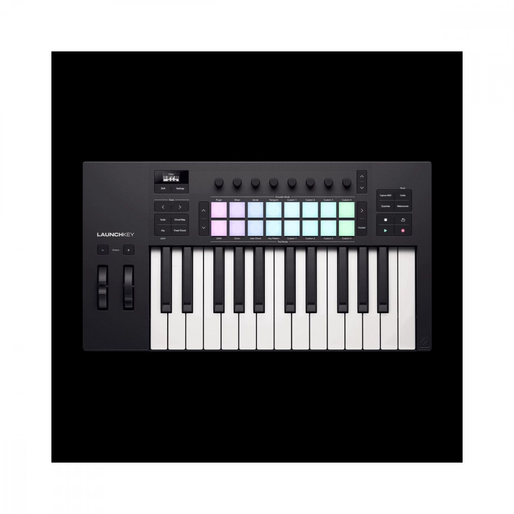 Novation Launchkey 25 Mk4  Компактная USB/MIDI-клавиатура, 25 чувствительных к нажатию клавиш и полн