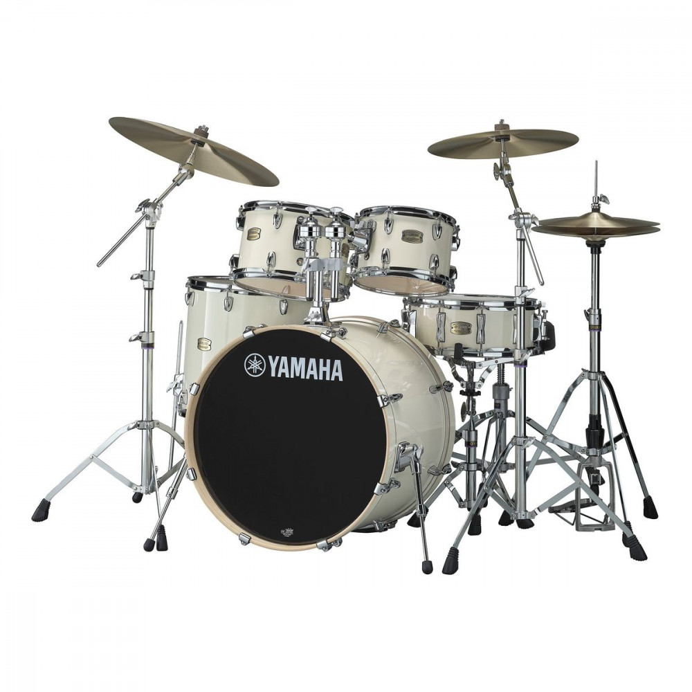 Yamaha SBP2F5CLW  ударная установка из 5 барабанов, цвет Classic White, без стоек