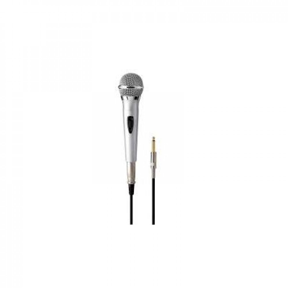 Динамический микрофон YAMAHA DM-305 SL, вокальный, суперкардиоида, выключатель, серебристый